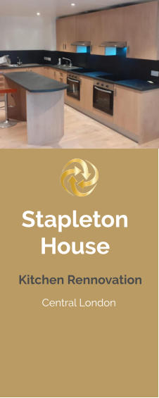 Stapleton House  Central London Kitchen Rennovation